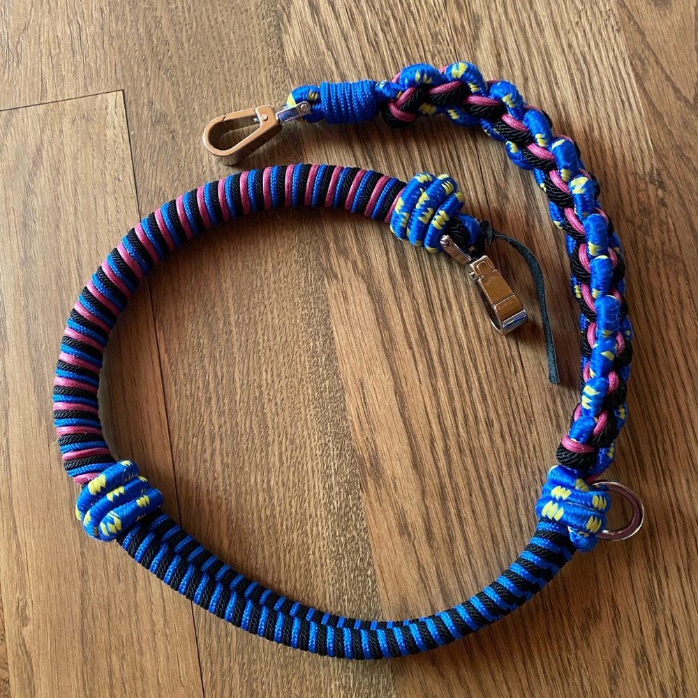 Proenza Schouler Multicolor Braided Rope bag purse strap